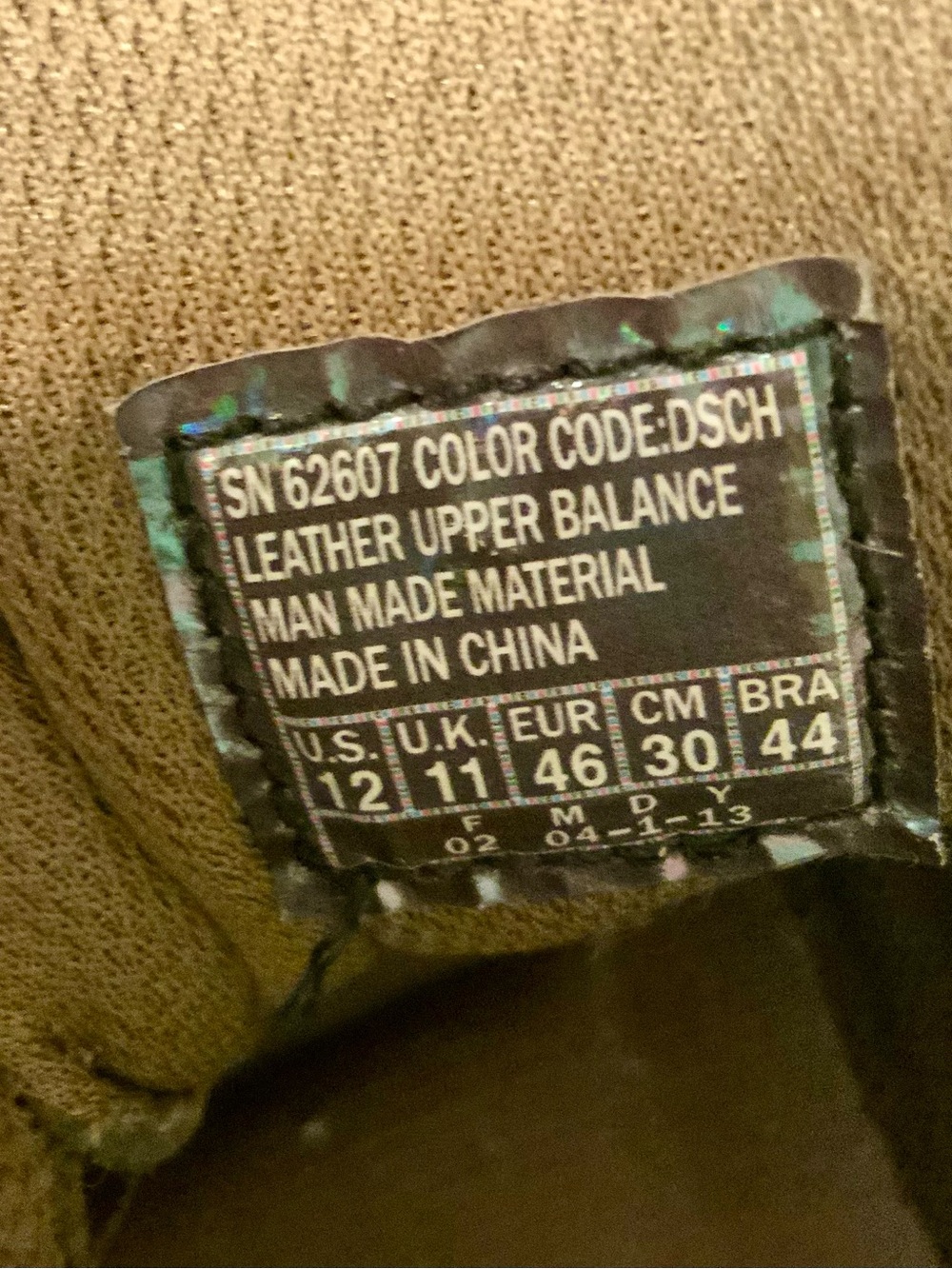 Skechers Men's Brown Leather & Suede Lace-Up Sneakers Diameter Vassel size 12 - Picture 5 of 5